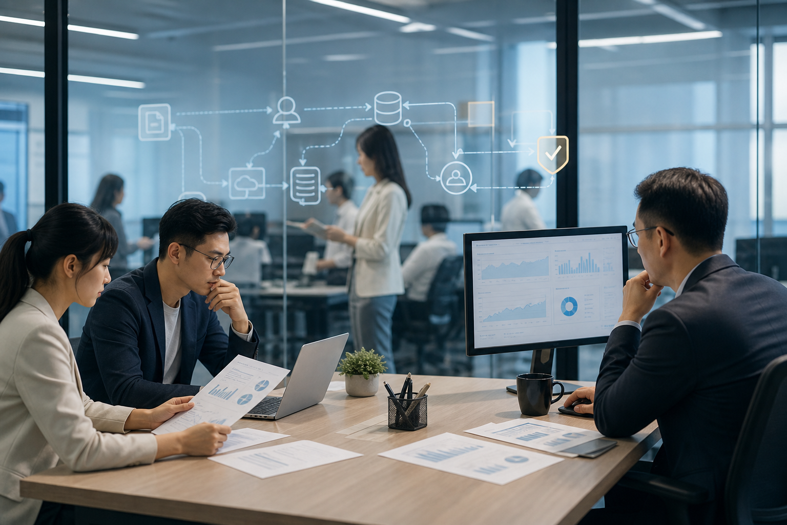 Editorial hero image for URAI Radar article on corporate AI API governance in Taiwan